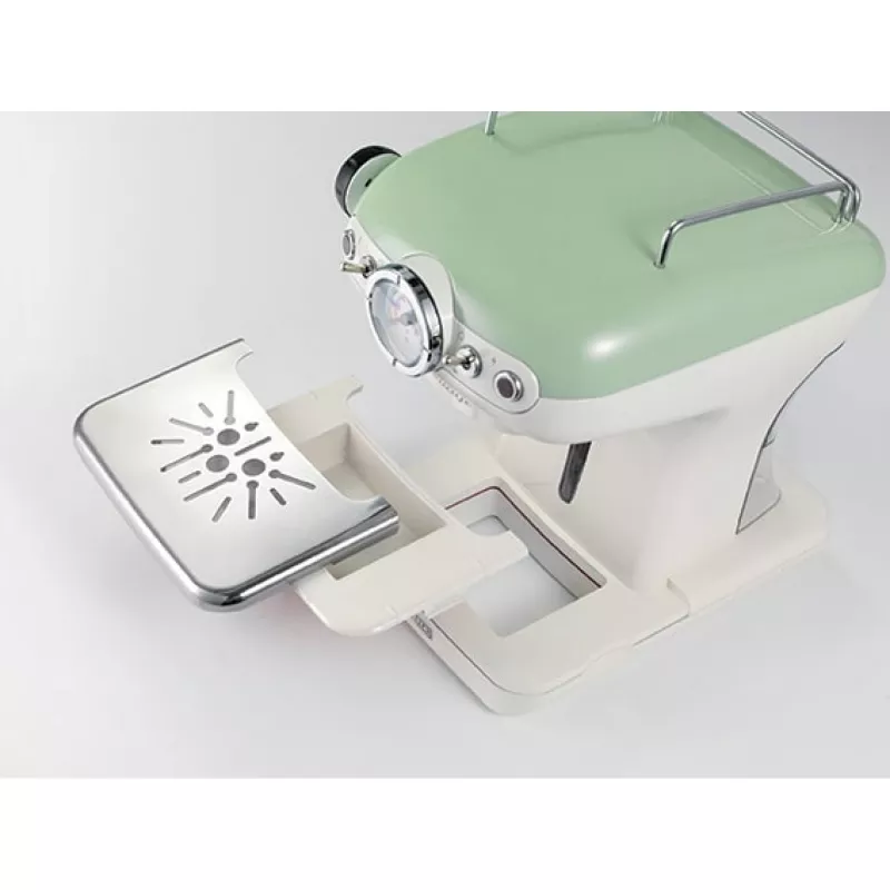 Ariete 1389 Vintage Espresso Coffee Machine - Ekspres do kawy espresso na kawę mieloną lub saszetki ESE, w pastelowo-zielonym kolorze