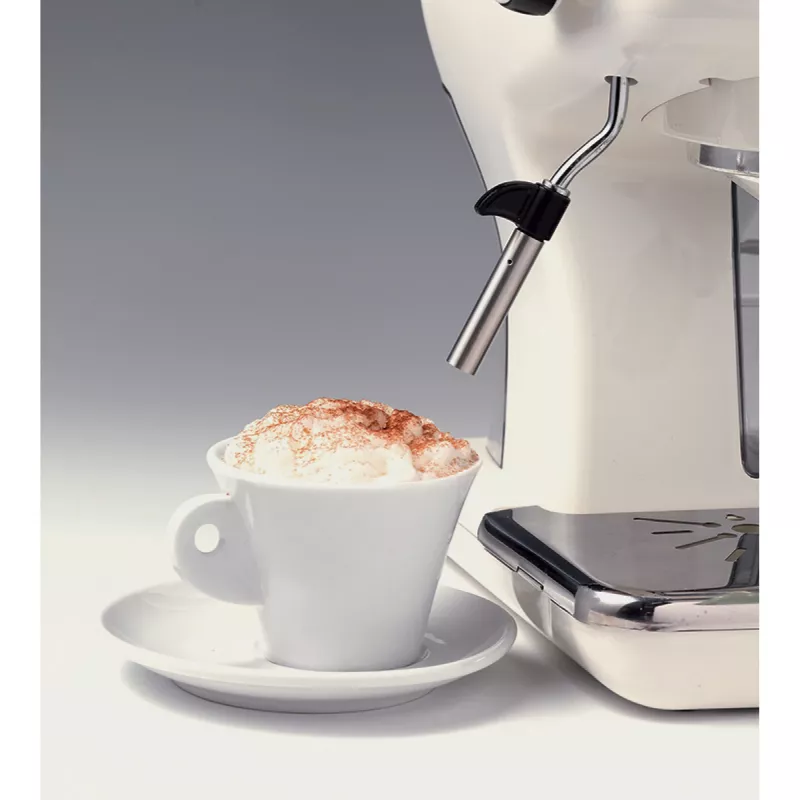 Ekspres do kawy Ariete 1389 Vintage Espresso - Espresso do kawy mielonej lub saszetek ESE, w pastelowym niebieskim kolorze
