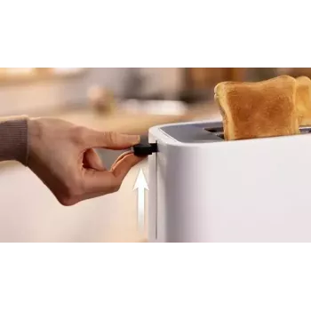 Toster Bosch TAT4M221 2 kromki 950 W biały stal nierdzewna