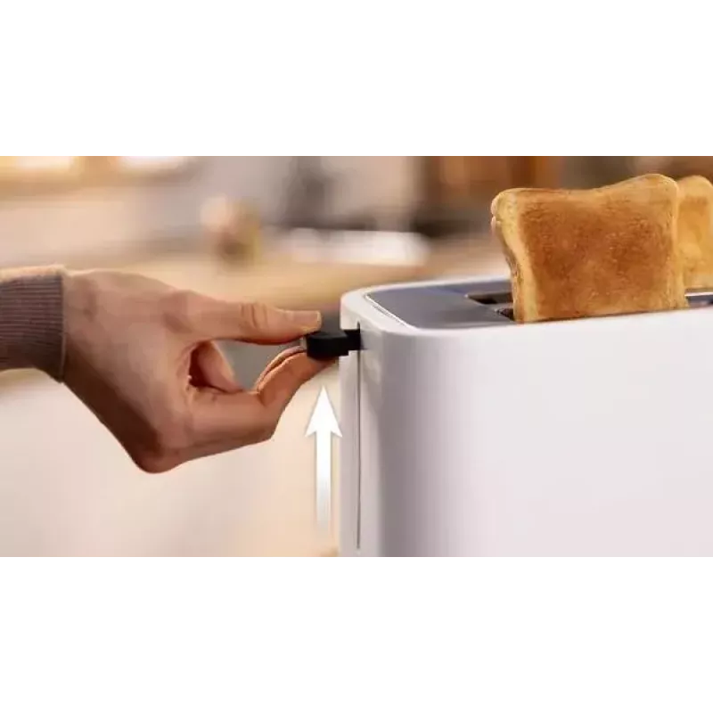 Toster Bosch TAT4M221 2 kromki 950 W biały stal nierdzewna