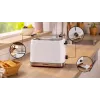 Toster Bosch TAT4M221 2 kromki 950 W biały stal nierdzewna