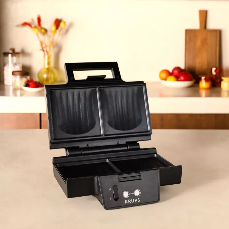 Krups FDK Iconic FDK462 sandwich maker 850 W Czarny
