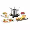 Fondue elektryczne Unold 48645 1,5 l 8 osób czarny srebrny