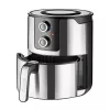 Unold 58655 frytkownica Double 5 l 1400 W Frytkownica beztłuszczowa Czarny, Stal nierdzewna