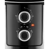 Unold 58655 frytkownica Double 5 l 1400 W Frytkownica beztłuszczowa Czarny, Stal nierdzewna