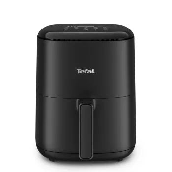 Frytkownica powietrzna Tefal Easy Fry EY145810 — pojemność 3 L, 1300 W, sterowanie dotykowe, wyświetlacz LCD, czarna