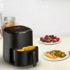 Frytkownica powietrzna Tefal Easy Fry EY145810 — pojemność 3 L, 1300 W, sterowanie dotykowe, wyświetlacz LCD, czarna