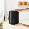 Frytkownica powietrzna Tefal Easy Fry EY145810 — pojemność 3 L, 1300 W, sterowanie dotykowe, wyświetlacz LCD, czarna