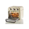 Ariete 4632 Frytkownica beztłuszczowa i piekarnik Vintage, 1400W, 2w1, Pojemność 16L, Akcesoria w zestawie, Timer 60 minut, Podwójna szyba, Beżowy