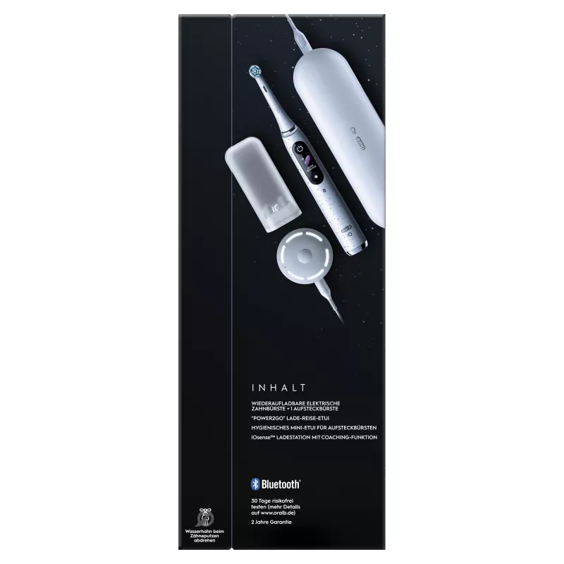 Szczoteczka rotacyjno-oscylacyjna Oral-B iO Series 10 dla dorosłych, biała