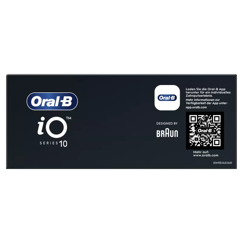 Szczoteczka rotacyjno-oscylacyjna Oral-B iO Series 10 dla dorosłych, biała