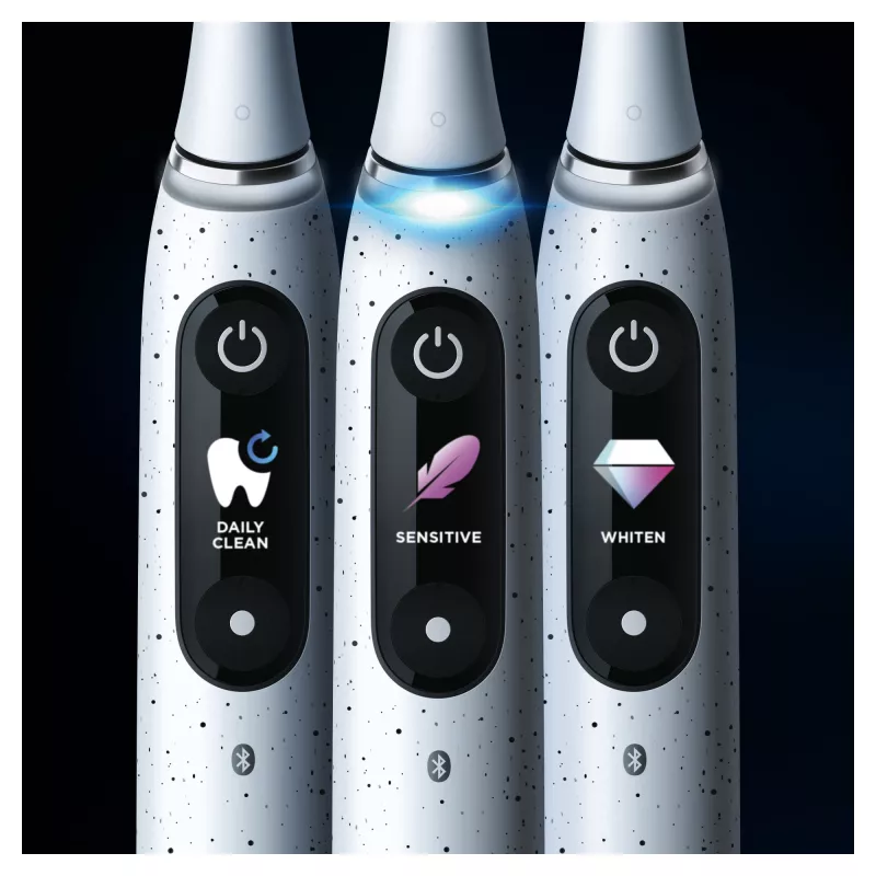 Szczoteczka rotacyjno-oscylacyjna Oral-B iO Series 10 dla dorosłych, biała