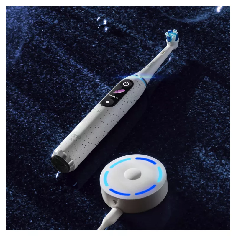Szczoteczka rotacyjno-oscylacyjna Oral-B iO Series 10 dla dorosłych, biała