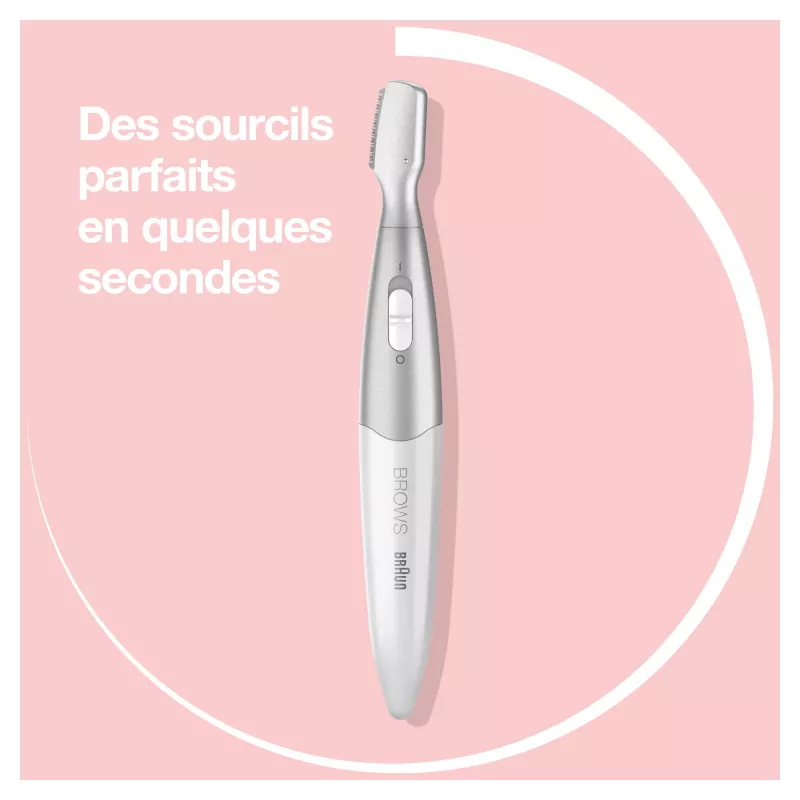 Braun FG1106 precyzyjny trymer Srebrny