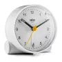 Braun BC01W kwarcowy budzik biały
