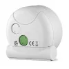 Braun BC01W kwarcowy budzik biały