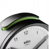 Braun BC12BW kwarcowy budzik Czarny, Biały