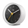 Budzik kwarcowy Braun BC12WB Czarno-Biały