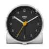 Braun BC01WB Kwarcowy budzik Czarny, Biały