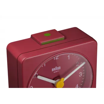 Braun BC02R budzik Zegarek kwarcowy Czerwony