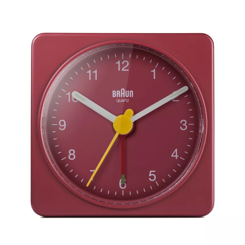 Braun BC02R budzik Zegarek kwarcowy Czerwony