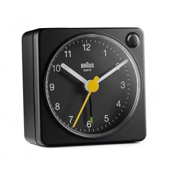 Braun BC02XB budzik Budzik kwarcowy Czarny