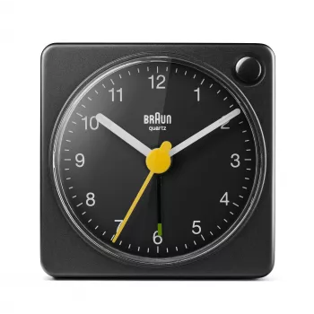 Braun BC02XB budzik Budzik kwarcowy Czarny