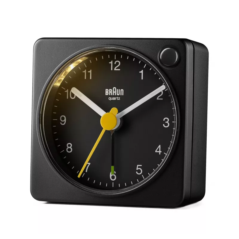 Braun BC02XB budzik Budzik kwarcowy Czarny
