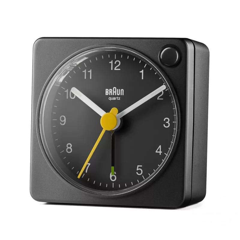 Braun BC02XB budzik Budzik kwarcowy Czarny