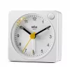 Braun BC02XW Kwarcowy budzik Biały