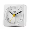 Braun BC02XW Kwarcowy budzik Biały