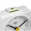 Braun BC02XW Kwarcowy budzik Biały