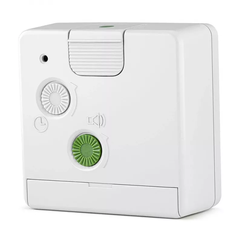 Braun BC02XW Kwarcowy budzik Biały