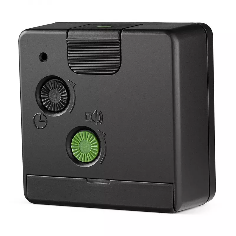 Braun BC02XBW kwarcowy budzik Czarny, Biały