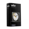 Braun BC02XBW kwarcowy budzik Czarny, Biały