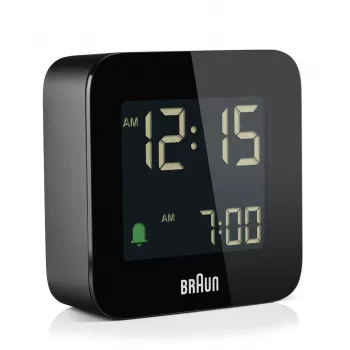 Braun BC08 Cyfrowy budzik Czarny