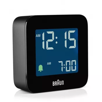 Braun BC08 Cyfrowy budzik Czarny