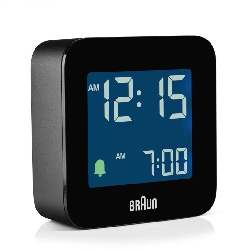 Braun BC08 Cyfrowy budzik Czarny