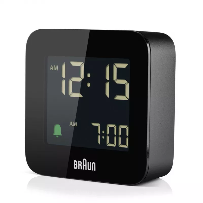 Braun BC08 Cyfrowy budzik Czarny