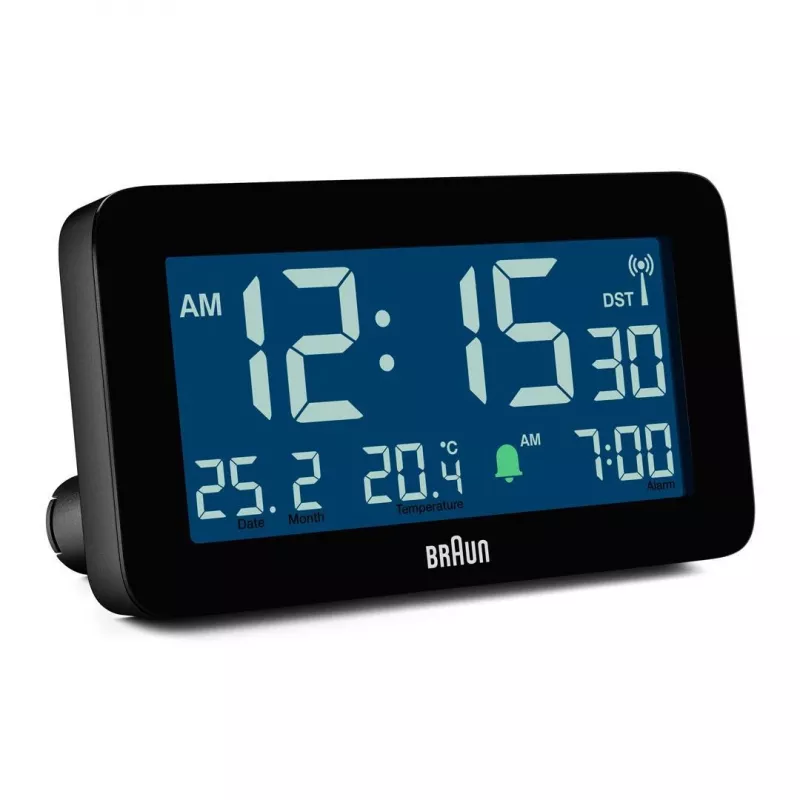 Braun BC10 Cyfrowy budzik Czarny