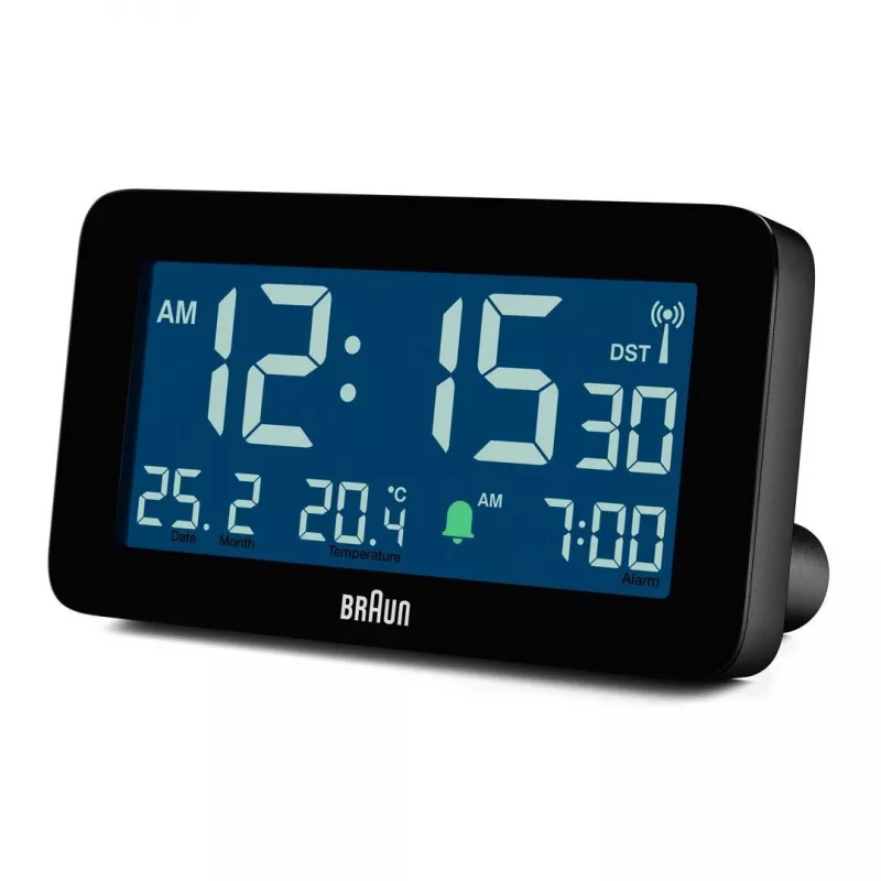 Braun BC10 Cyfrowy budzik Czarny