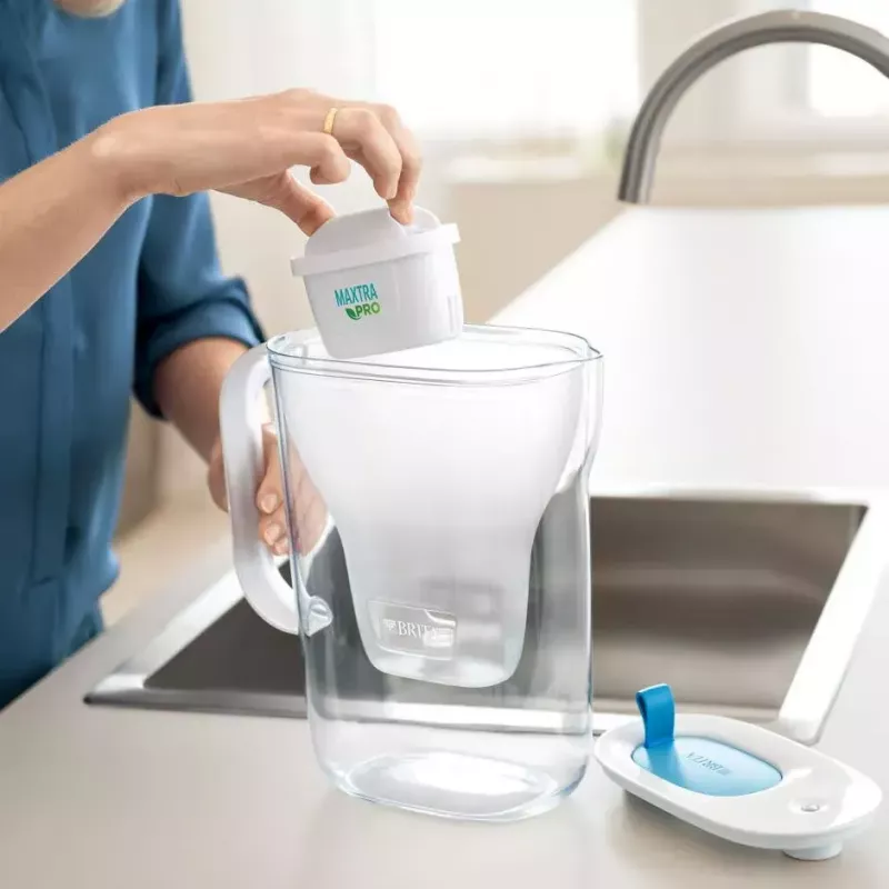 Dzbanek filtrujący wodę Brita 1052237 2,4 l zielony przezroczysty