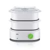 Braun FS 3000 parowar 2 kosze Blat kuchenny 850 W Zielony, Biały