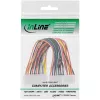 adapter kablowya zasilania płyty głównej InLine 20-pin żeński / 24-pin EPS męski 0,16 m