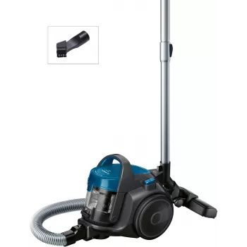 Odkurzacz cylindryczny Bosch BGS05A220 700W bezworkowy 1,5L, teleskopowa rura ze stali nierdzewnej, zmywalny filtr EPA