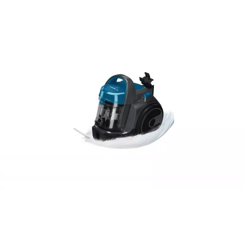 Odkurzacz cylindryczny Bosch BGS05A220 700W bezworkowy 1,5L, teleskopowa rura ze stali nierdzewnej, zmywalny filtr EPA