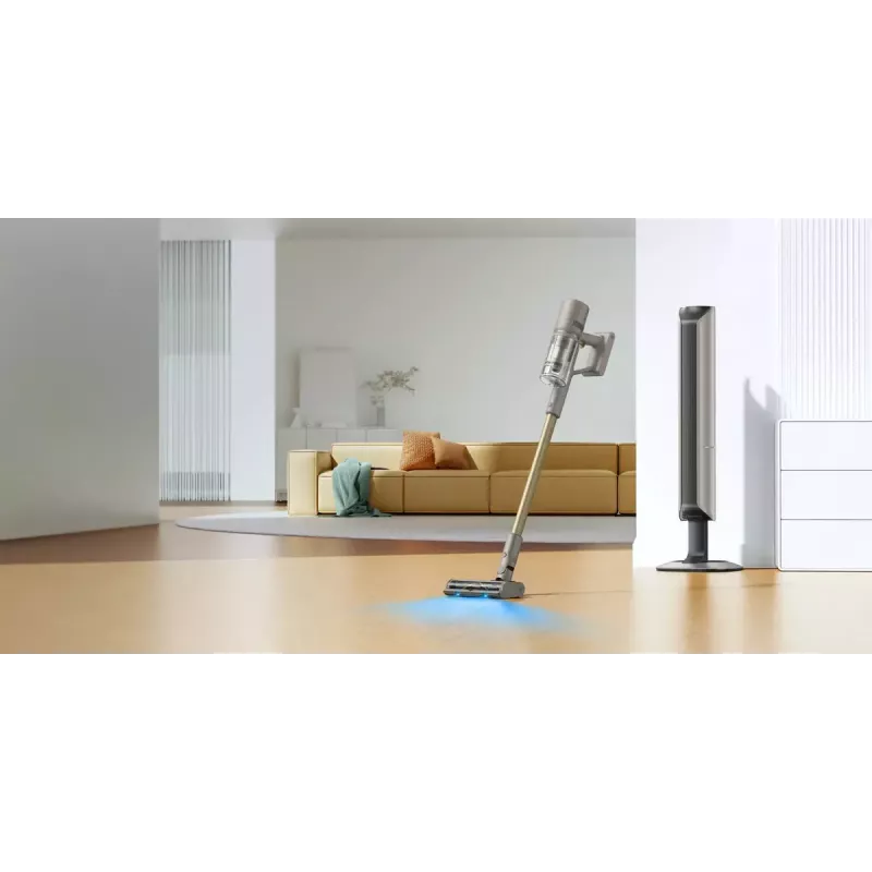 Dreame Z10 Station 2w1 bezprzewodowy odkurzacz pionowy bezworkowy, 150 AW, 481 W, czas pracy 65 min, beżowy