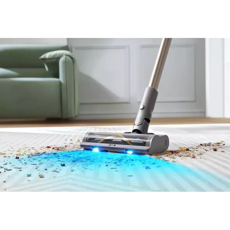 Dreame Z10 Station 2w1 bezprzewodowy odkurzacz pionowy bezworkowy, 150 AW, 481 W, czas pracy 65 min, beżowy