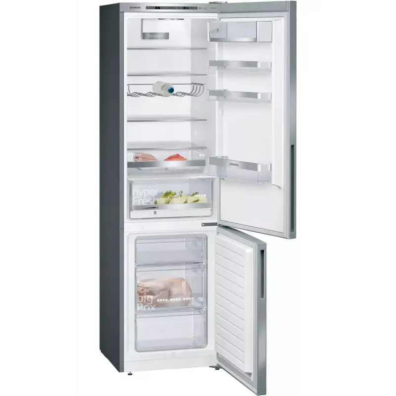 Siemens iQ500 KG39E8IBA lodówko-zamrażarka Wolnostojąca 343 L Stal nierdzewna