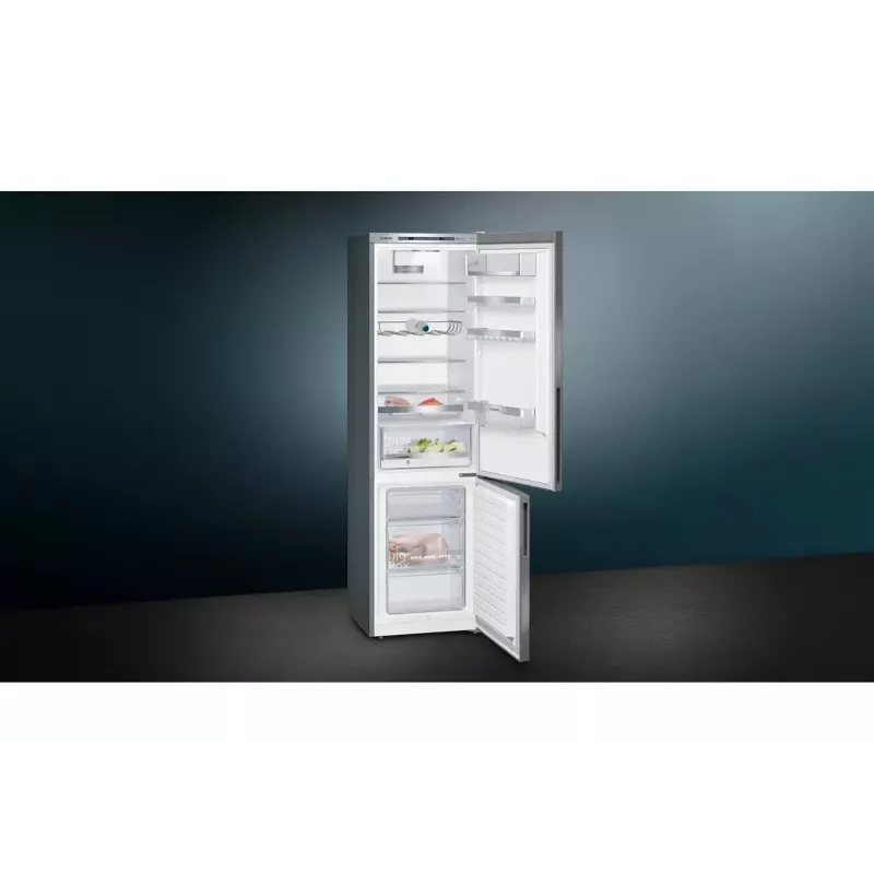 Siemens iQ500 KG39E8IBA lodówko-zamrażarka Wolnostojąca 343 L Stal nierdzewna